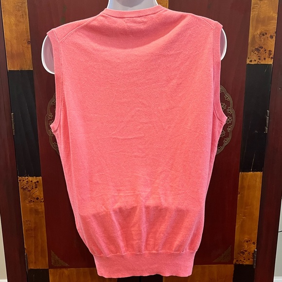 Peter Millar Cotton Cashmere Golf Sweater Vest Men’s Medium - Picture 3 of 11